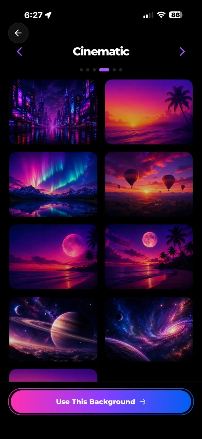 Cinematic wallpaper collection